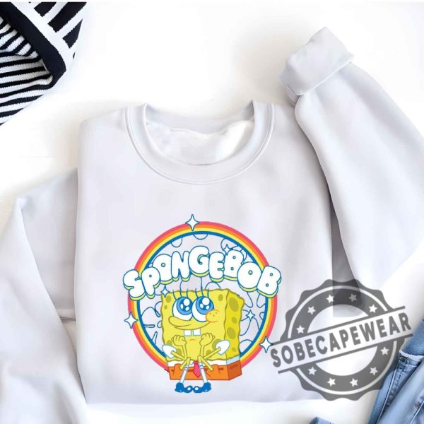 Spongebob Squarepantskawaii Graphic Unisex Shirt Tshirt Sweatshirt Hoodie sobecapewear 6