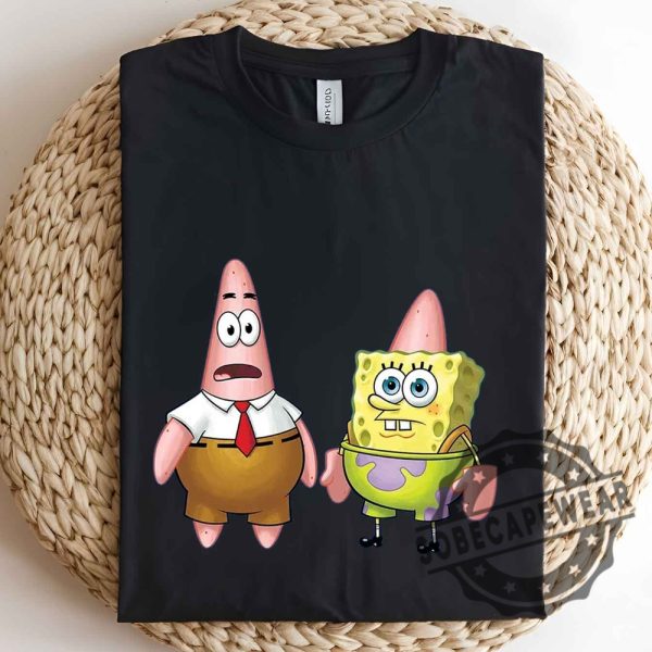 Spongebob And Patrick Switchshort Sleeve Graphic Unisex Shirt Tshirt Sweatshirt Hoodie sobecapewear 2