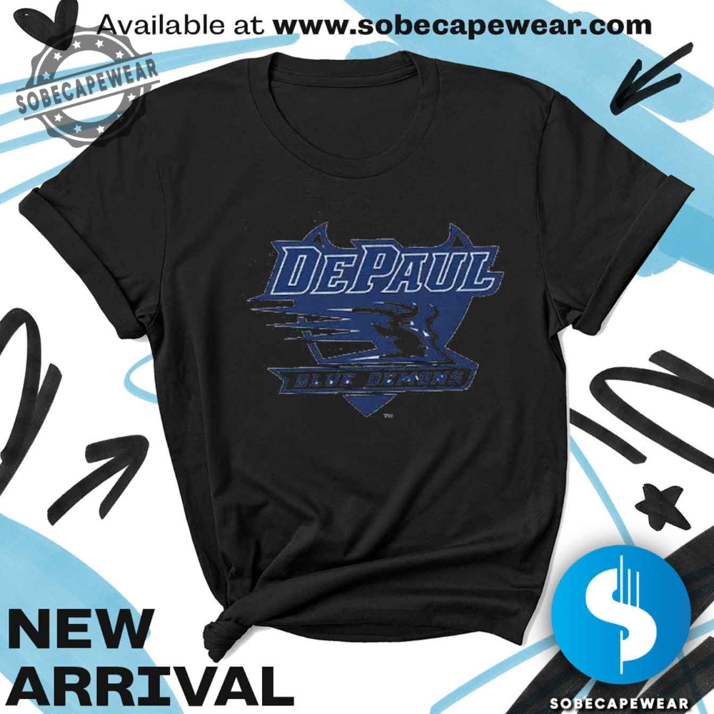 Vintage Depaul University Blue Demons Basketball Crewneck Unisex Shirt Tshirt Sweatshirt Hoodie