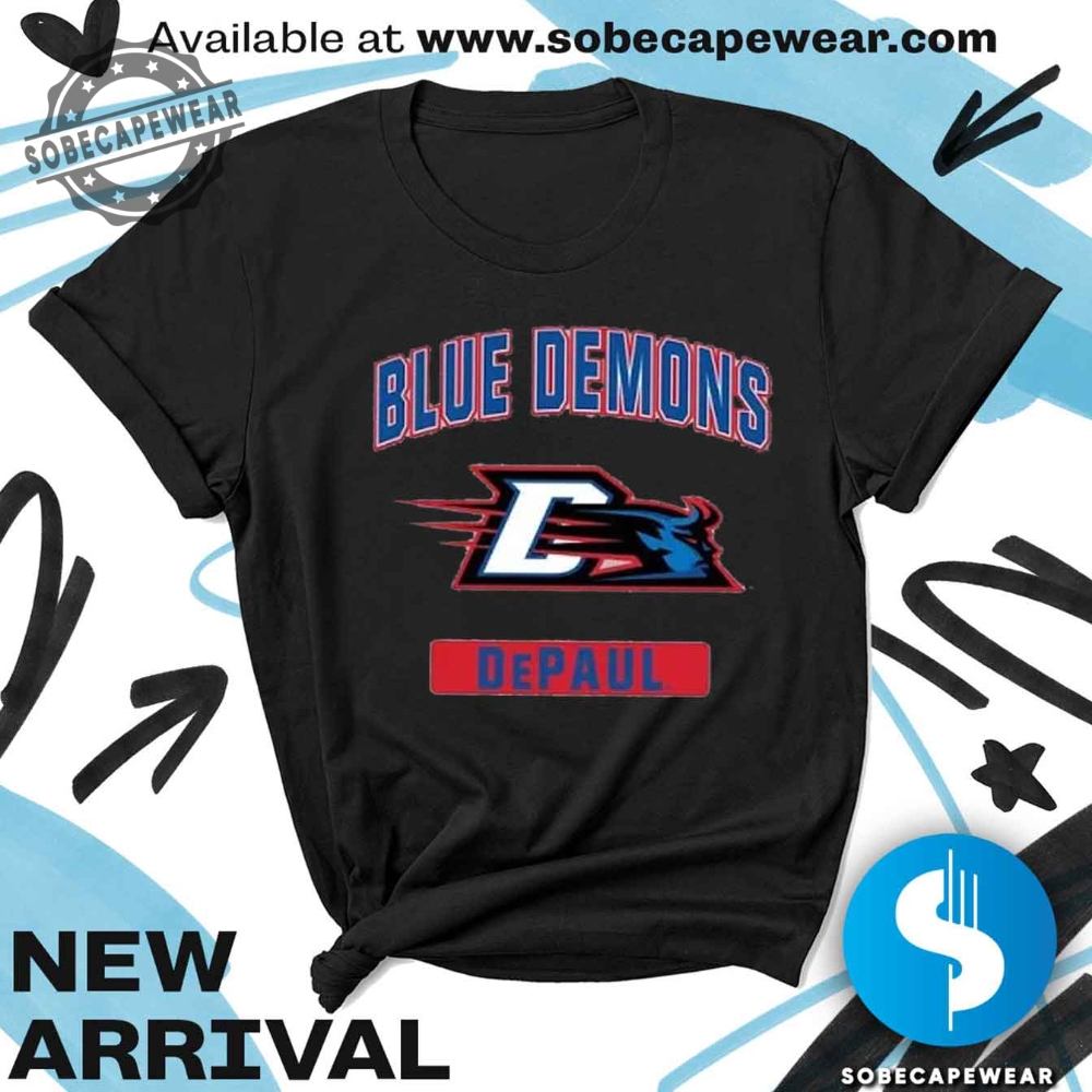 Ash Depaul Blue Demons Campus Icon Unisex Shirt Tshirt Sweatshirt Hoodie