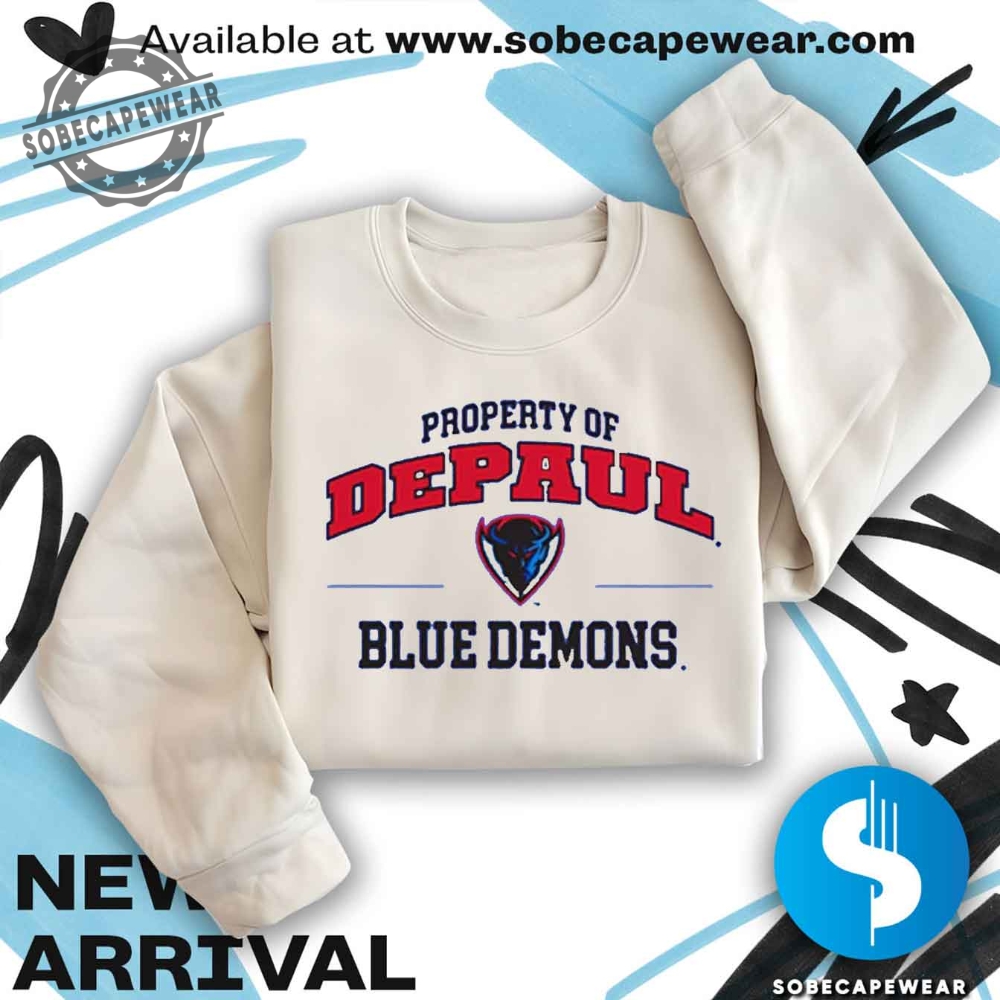 Depaul University Blue Demons Ncaa College Cotton Graphic Unisex Shirt Tshirt Sweatshirt Hoodie