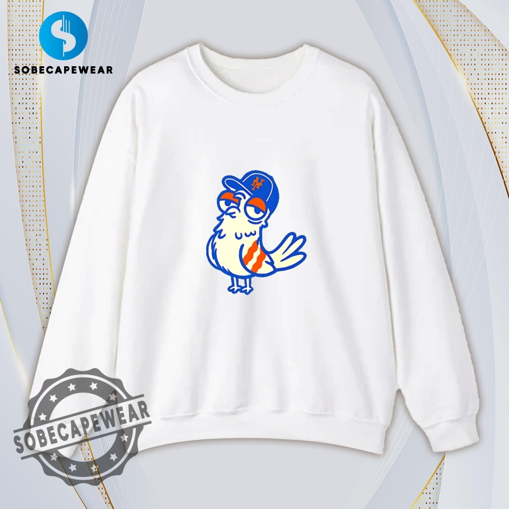 Baseball Mascot Pigeon New York Mets Shirt 5 Baseball Mascot Pigeon New York Mets Shirt