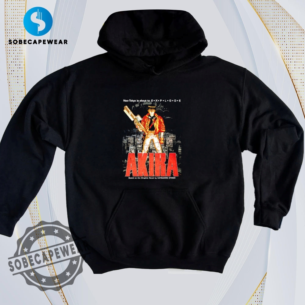 Neo Tokyo Is About To Explode Akira Shirt Hoodie Sweatshirt Vintage New