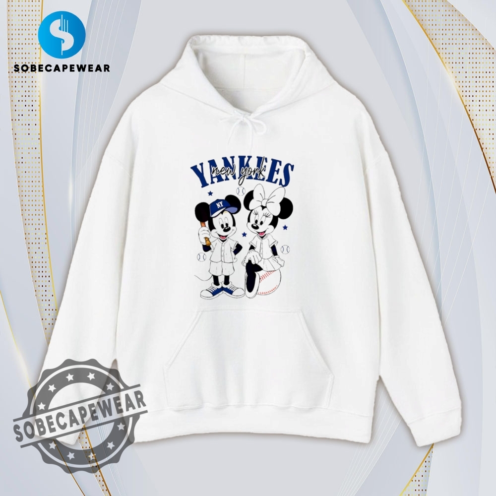 Mickey Minnie Mouse New York Yankees Shirt Hoodie Sweatshirt Vintage New 4 Mickey Minnie Mouse New York Yankees Shirt Hoodie Sweatshirt Vintage New
