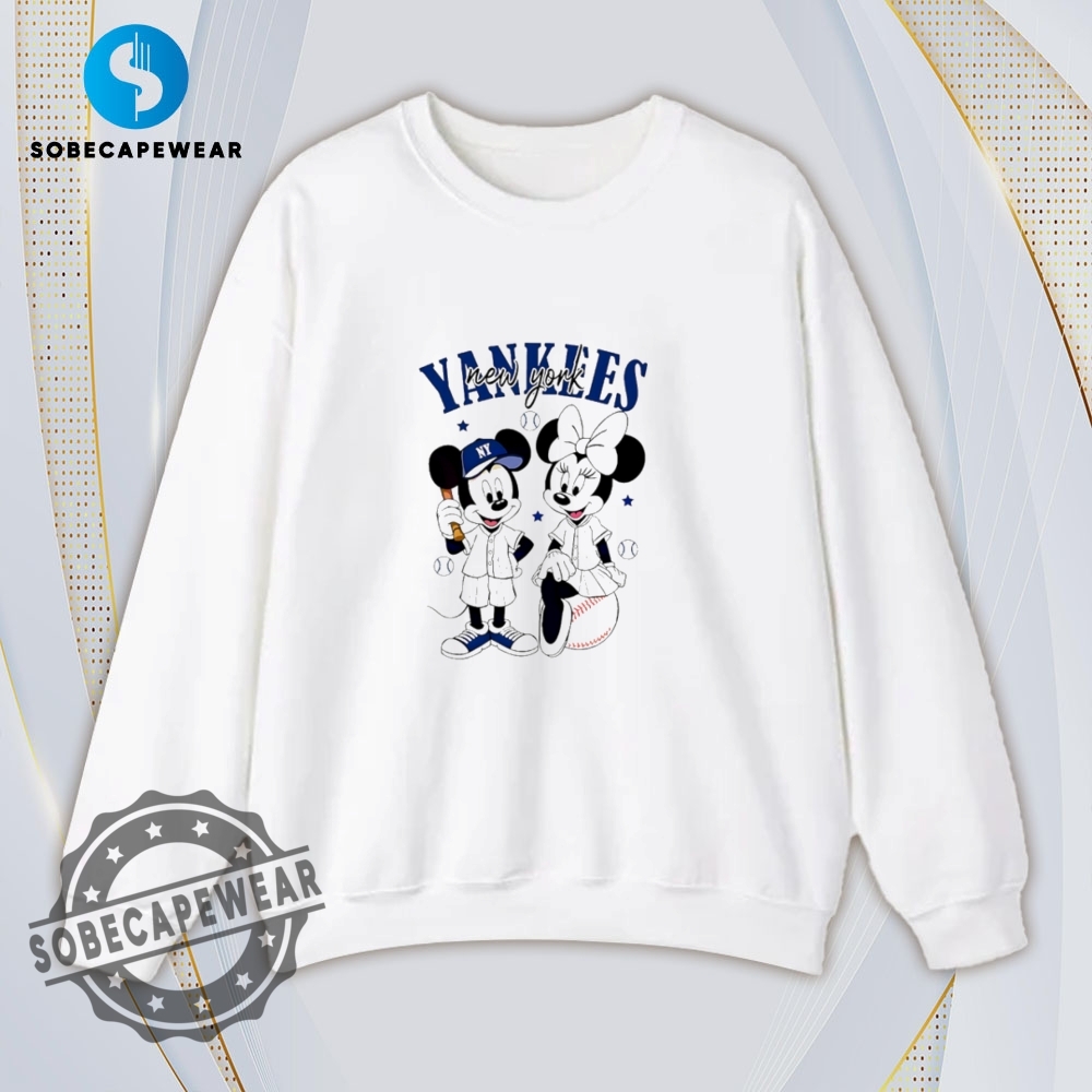 Mickey Minnie Mouse New York Yankees Shirt Hoodie Sweatshirt Vintage New 5 Mickey Minnie Mouse New York Yankees Shirt Hoodie Sweatshirt Vintage New