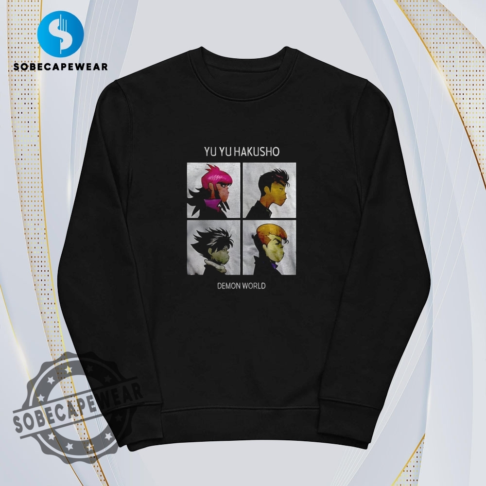 Demon World Yuyu Hakusho Shirt Hoodie Sweatshirt Vintage 5 Demon World Yuyu Hakusho Shirt Hoodie Sweatshirt Vintage