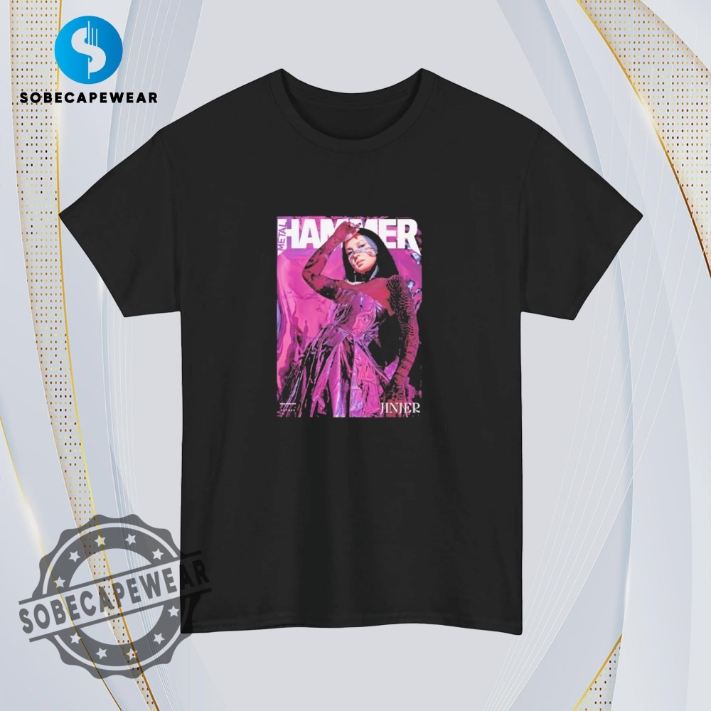 Hammer Issue 398 Jinjer X Metal Hammer Duel Metal Shirt Hoodie Sweatshirt Vintage 4 Hammer Issue 398 Jinjer x Metal Hammer Duel Metal Shirt Hoodie Sweatshirt Vintage