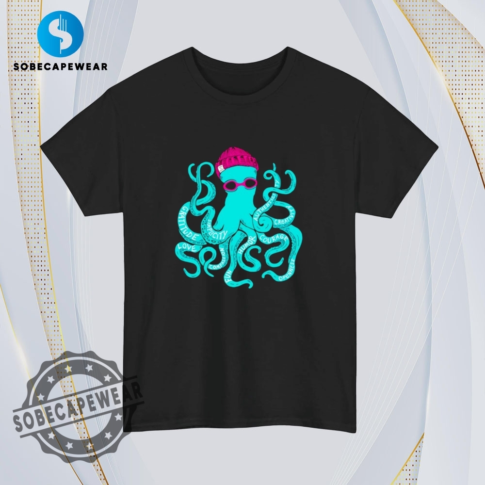 Superpower Octopus Shirt Hoodie Sweatshirt Vintage 4 Superpower octopus Shirt Hoodie Sweatshirt Vintage