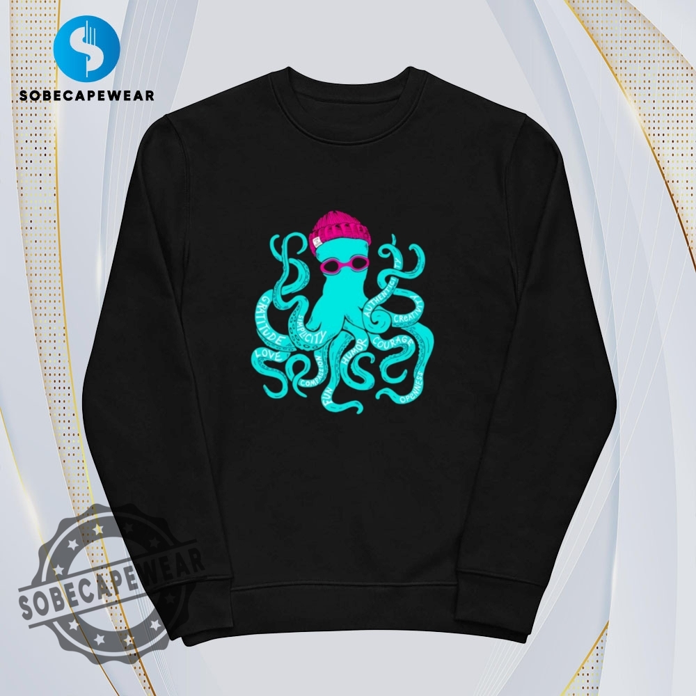 Superpower Octopus Shirt Hoodie Sweatshirt Vintage 5 Superpower octopus Shirt Hoodie Sweatshirt Vintage