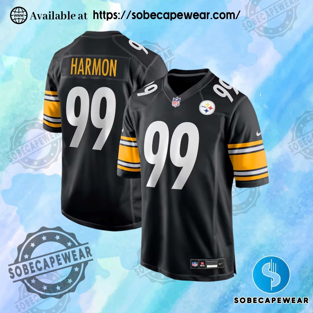New Jersey Drops You Can’t Miss This Month 18 Mens Pittsburgh Steelers Derrick Harmon Nike Black 2025 Nfl Draft First Round Pick Game Jersey