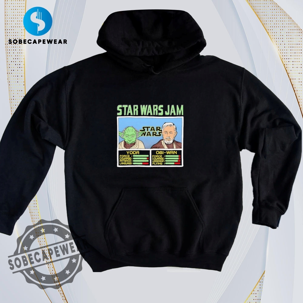 Ready, Set, Style – These T-Shirts Are All You Need 11 Jam Yoda And Obiwan Star Wars Shirt Hoodie Sweatshirt Vintage