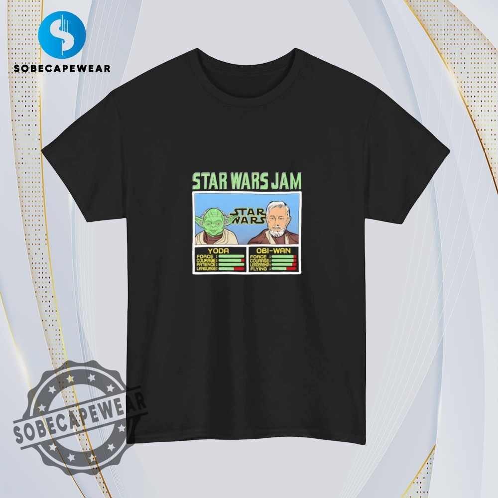 Jam Yoda And Obiwan Star Wars Shirt Hoodie Sweatshirt Vintage 4 Jam Yoda and Obi-Wan Star Wars Shirt Hoodie Sweatshirt Vintage