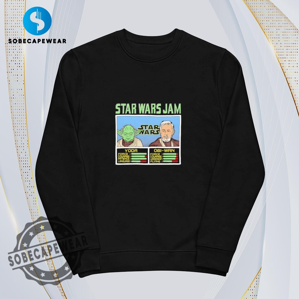 Jam Yoda And Obiwan Star Wars Shirt Hoodie Sweatshirt Vintage 5 Jam Yoda and Obi-Wan Star Wars Shirt Hoodie Sweatshirt Vintage