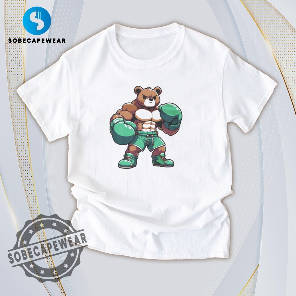 Ready, Set, Style – These T-Shirts Are All You Need 15 Canelo Teddy Bear Shirt Hoodie Sweatshirt Vintage