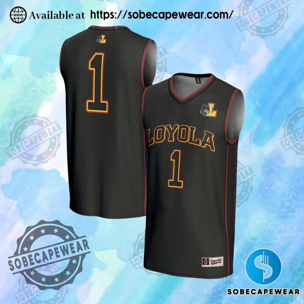 These New Jerseys Are Defining the 2025 Season 10 No1 Loyola Chicago Ramblers Gameday Greats Lightweight Basketball Blackjersey