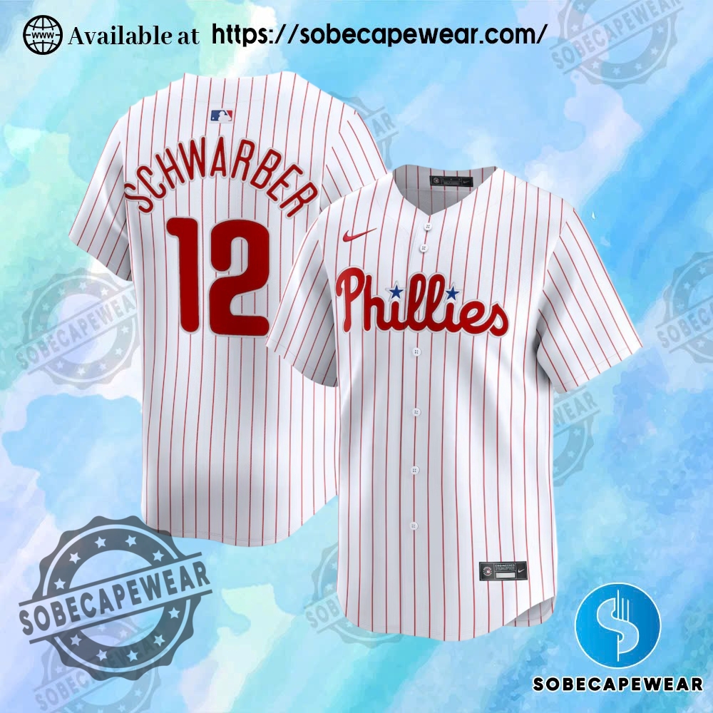 These New Jerseys Are Defining the 2025 Season 11 Kyle Schwarber Philadelphia Phillies Nike Home Limited Player White Jersey