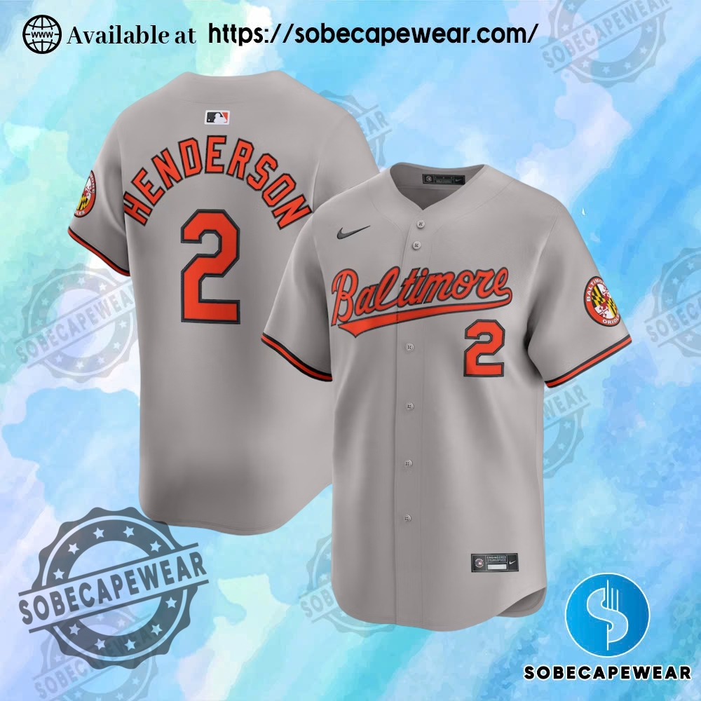 These New Jerseys Are Defining the 2025 Season 19 Gunnar Henderson Baltimore Orioles Nike Road Limited Player Gray Jersey
