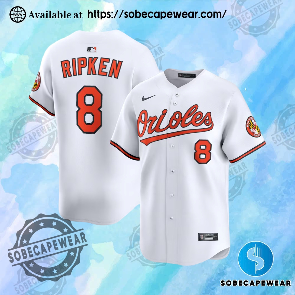These New Jerseys Are Defining the 2025 Season 21 Cal Ripken Jr. Baltimore Orioles Nike Home Limited Retired Player White Jersey