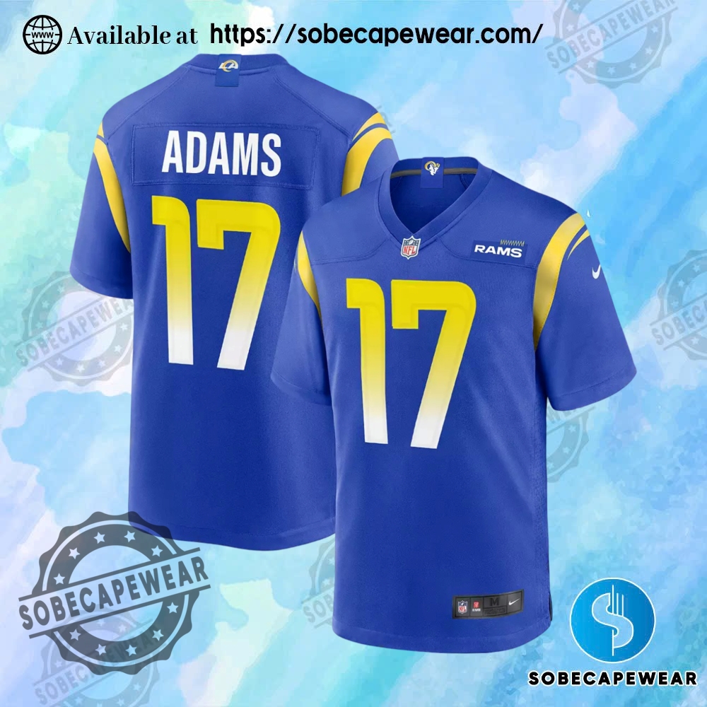 New Jersey Launch Recap: The Best and Boldest Designs So Far 3 Nike Los Angeles Rams Davante Adams 17 Royal Game Jersey