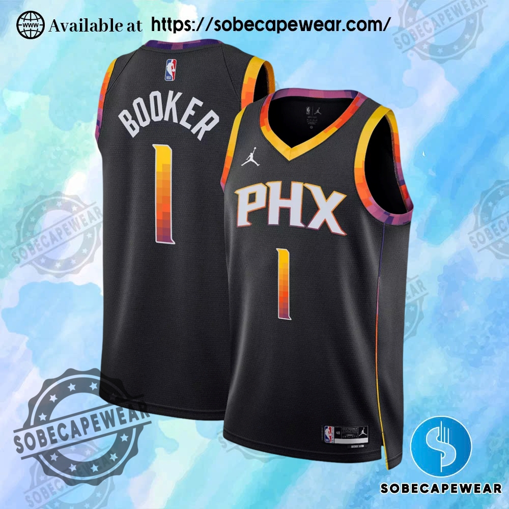 New Jersey Launch Recap: The Best and Boldest Designs So Far 12 Jordan Adult Phoenix Suns Devin Booker No1 Statement Jersey