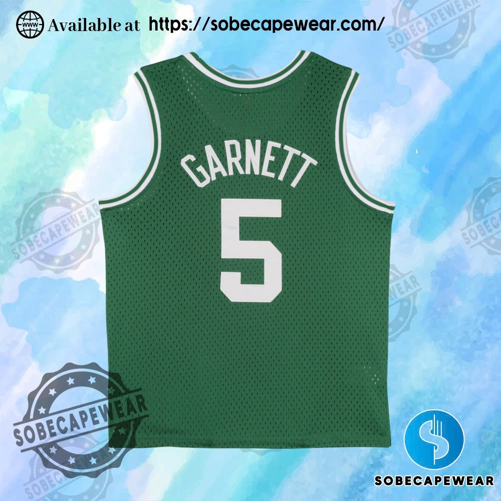 Kevin Garnett Kelly Green Boston Celtics 200708 Swingman Jersey 3 Kevin Garnett Kelly Green Boston Celtics 2007/08 Swingman Jersey