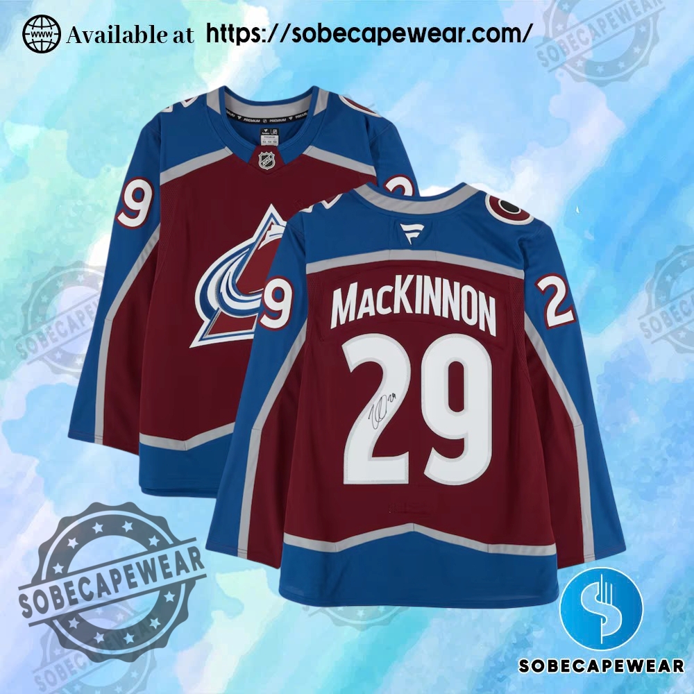 Which 2025 Jerseys Are Winning Fan Approval? 7 Nathan Mackinnon Colorado Avalanche Autographed Fanatics Authentic Burgundy Fanatics Premium Jersey