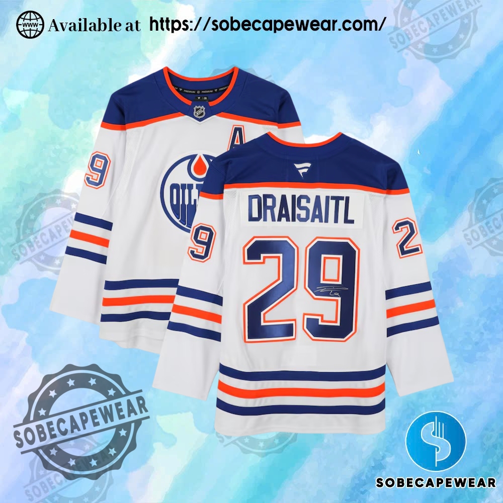 Which 2025 Jerseys Are Winning Fan Approval? 10 Leon Draisaitl Edmonton Oilers Autographed Fanatics Authentic White Fanatics Premium Jersey