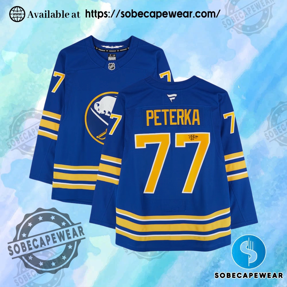 Which 2025 Jerseys Are Winning Fan Approval? 12 Jj Peterka Buffalo Sabres Autographed Fanatics Authentic Royal Fanatics Premium Jersey