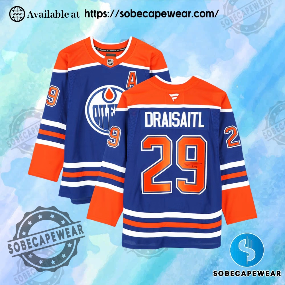 Which 2025 Jerseys Are Winning Fan Approval? 13 Leon Draisaitl Edmonton Oilers Autographed Fanatics Authentic Royal Fanatics Premium Jersey