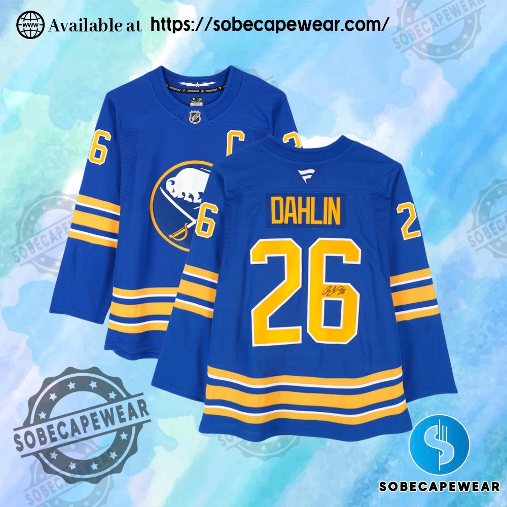 Which 2025 Jerseys Are Winning Fan Approval? 14 Rasmus Dahlin Buffalo Sabres Autographed Fanatics Authentic Royal Fanatics Premium Jersey