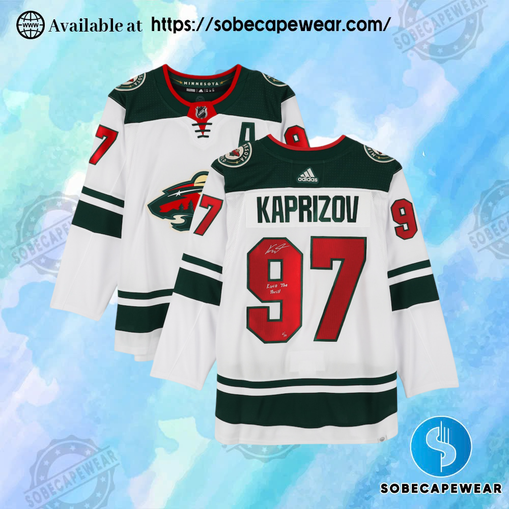 Which 2025 Jerseys Are Winning Fan Approval? 22 Kirill Kaprizov Minnesota Wild Autographed Fanatics Authentic White Adidas Authentic Jersey With Kirill The Thrill Inscription Limited Edition Of 10