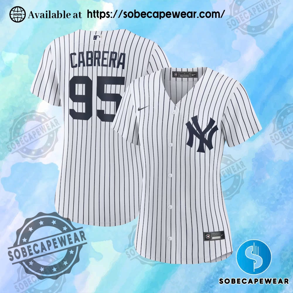 Which 2025 Jerseys Are Winning Fan Approval? 33 Nike Oswaldo Cabrera New York Yankees Womens White Home Replica Jersey