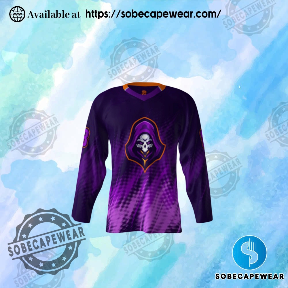 Latest Jersey Reveals That Are Turning Heads 7 Vibrant Purple Hockey Uniform For Rapture Players