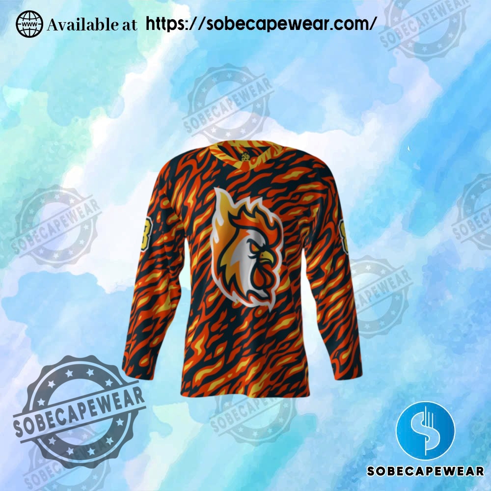 Latest Jersey Reveals That Are Turning Heads 9 Bold Team Jersey For Raging Roosters Hockey
