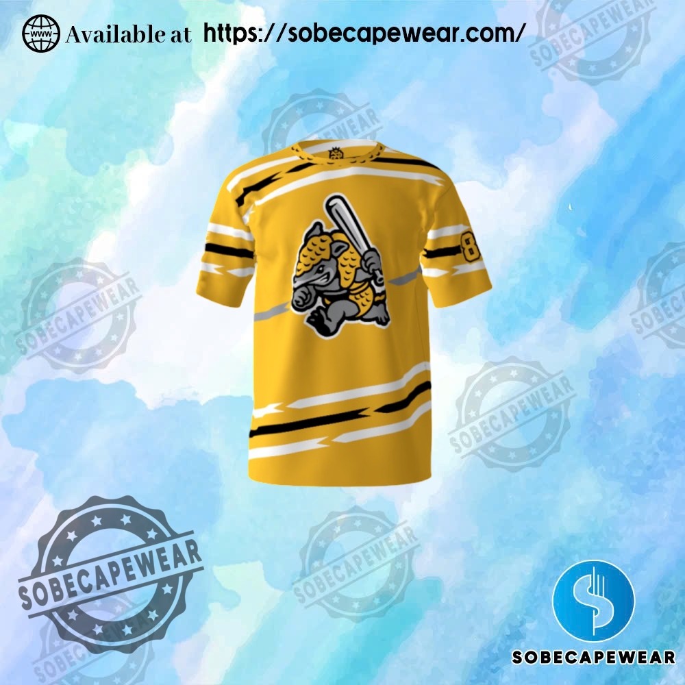 Latest Jersey Reveals That Are Turning Heads 10 Gold Softball Team Jersey For Armadillos Squad