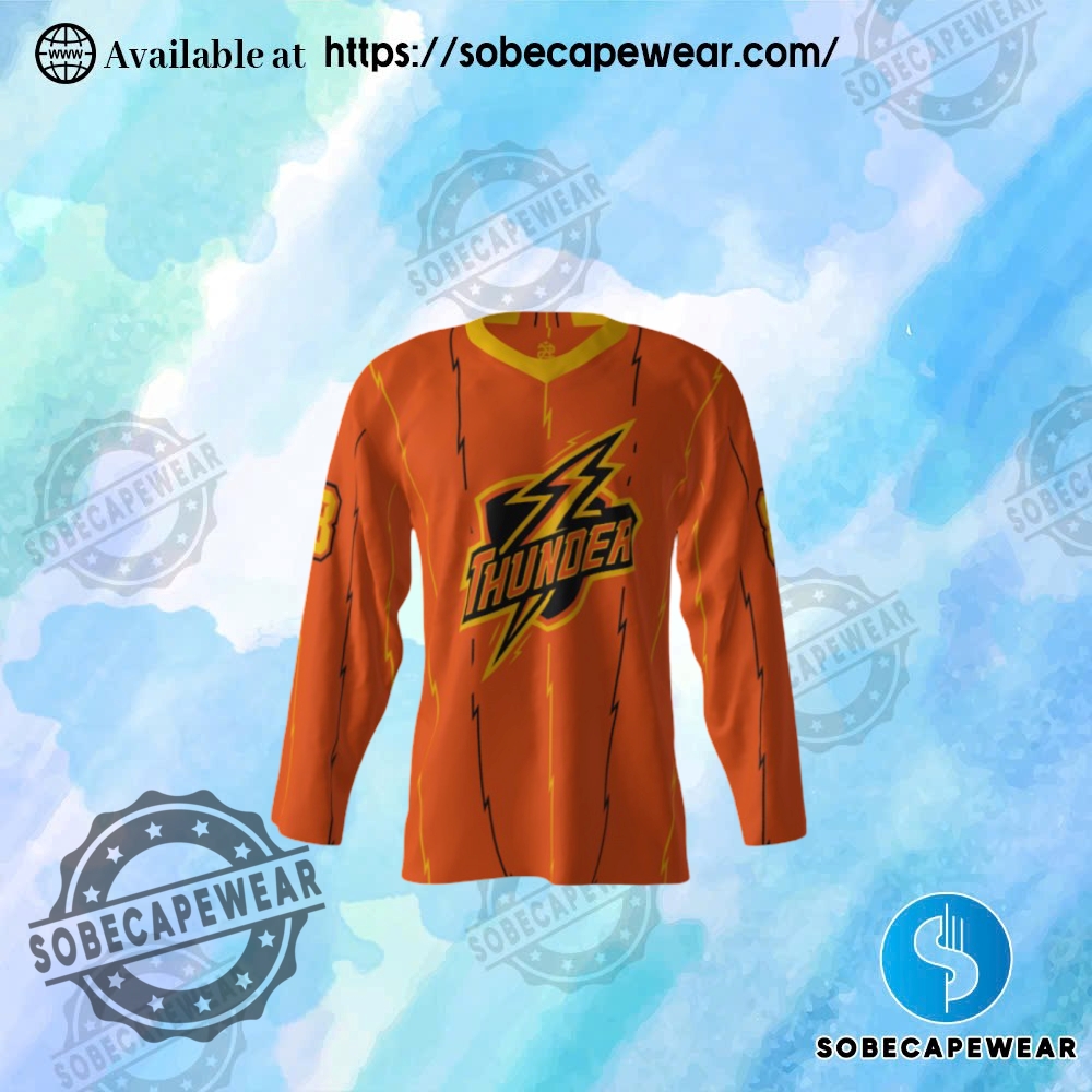 Latest Jersey Reveals That Are Turning Heads 26 Bright Orange Hockey Jersey For Thunder Players