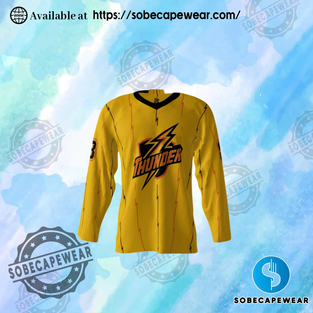 Latest Jersey Reveals That Are Turning Heads 27 Gold Hockey Uniform Design For Thunder Squad