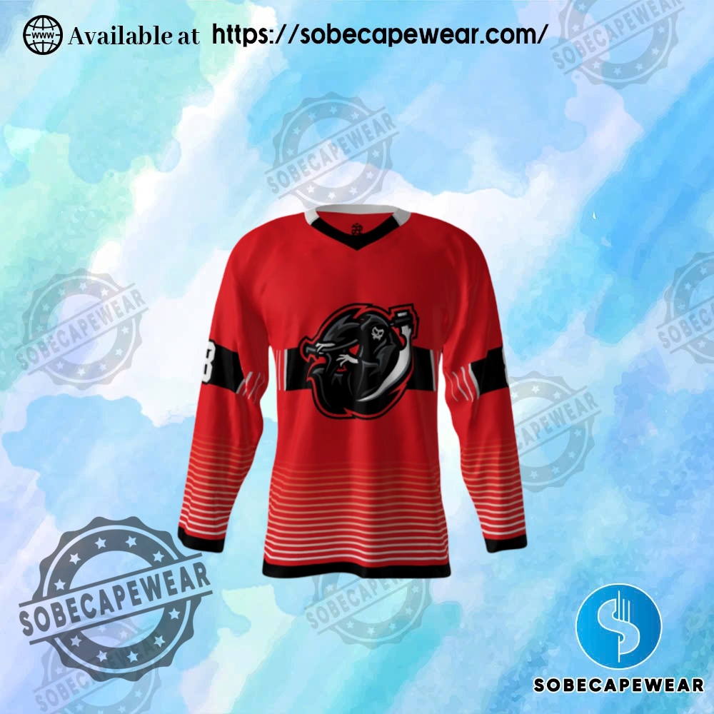 Latest Jersey Reveals That Are Turning Heads 31 Red Hockey Jersey Design For Reapers Team