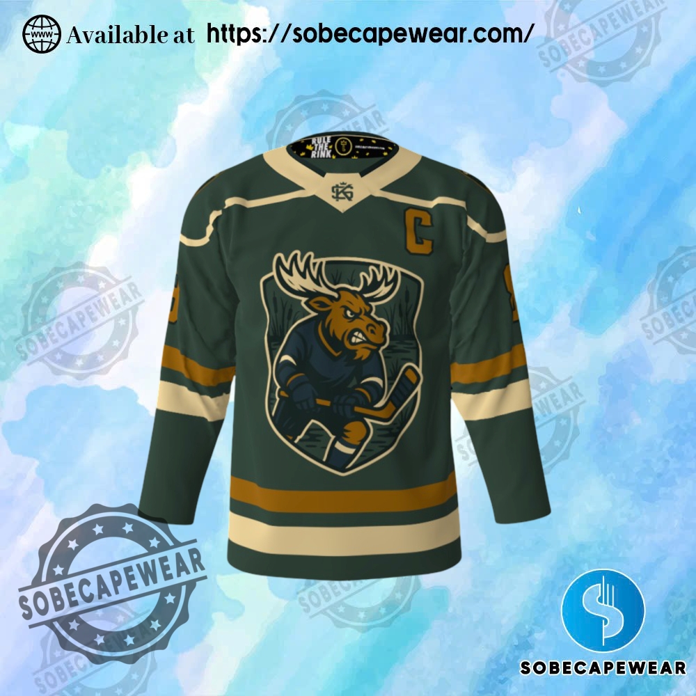 Latest Jersey Reveals That Are Turning Heads 40 Green Hockey Jersey Style For Swamp Donkeys Team