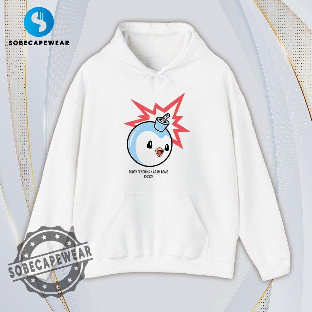 Pudgy Penguins X Adam Bomb 2024 Shirt Hoodie Sweatshirt Vintage 4 Pudgy Penguins X Adam Bomb 2024 Shirt Hoodie Sweatshirt Vintage