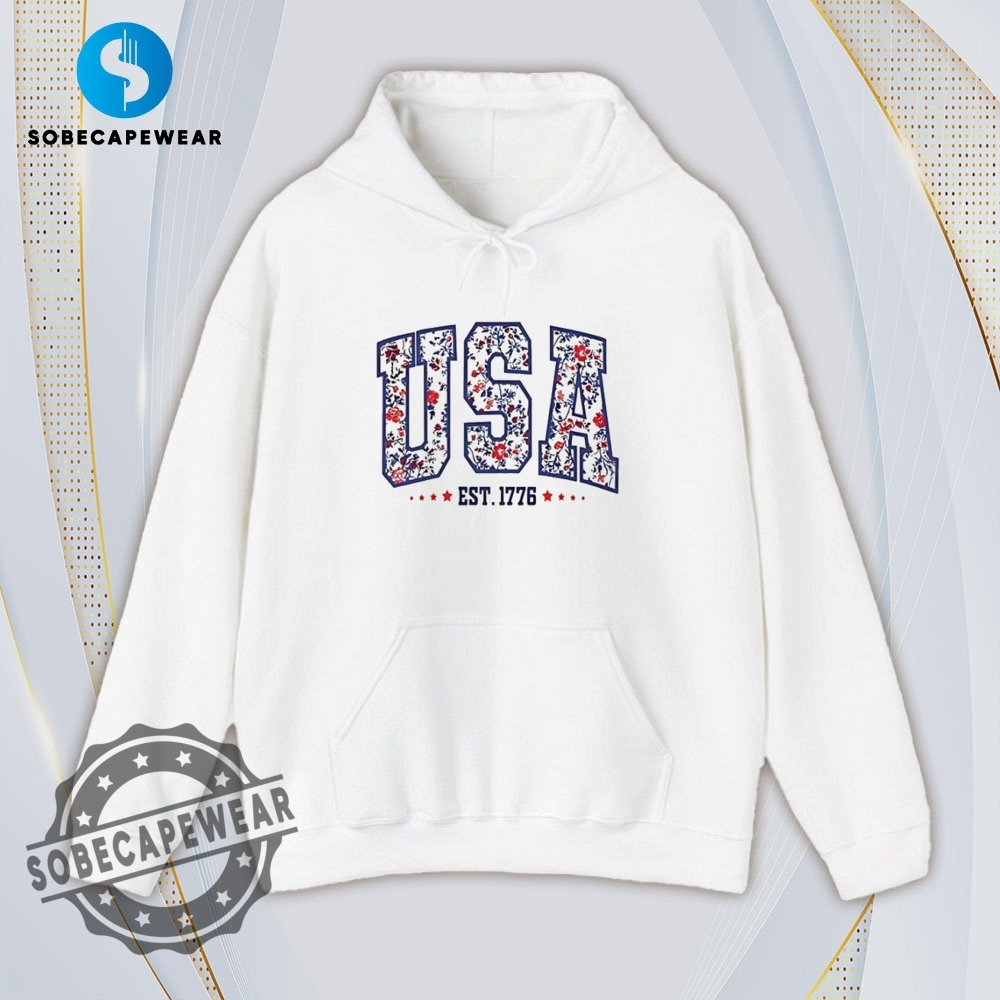 Usa Est 1776 Shirt Hoodie Sweatshirt Vintage 4 USA est 1776 Shirt Hoodie Sweatshirt Vintage