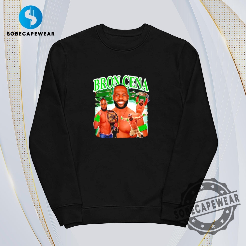 Lebron James Bron Cena Shirt Hoodie Sweatshirt Vintage 5 LeBron James Bron Cena Shirt Hoodie Sweatshirt Vintage