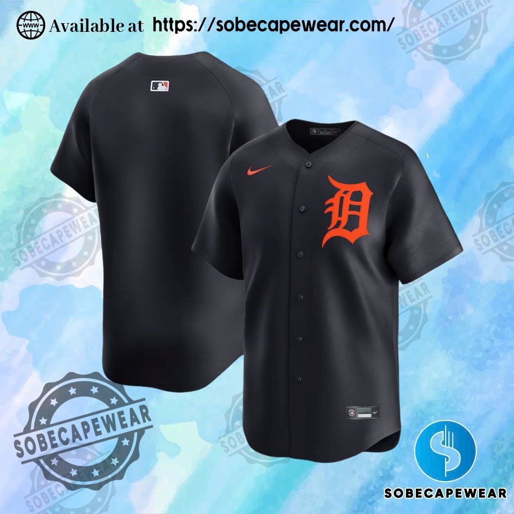 What’s New in Jerseys? A Full Rundown of Recent Launches 3 Detroit Tigers Nike Alternate Limited Navy Jersey