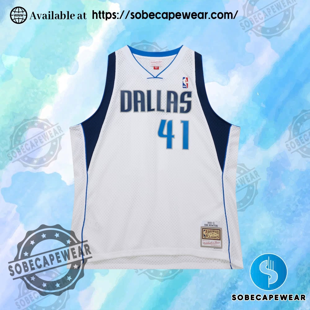 What’s New in Jerseys? A Full Rundown of Recent Launches 9 Mens Dirk Nowitzki White Dallas Mavericks 201011 Hardwood Classics Swingman Jersey