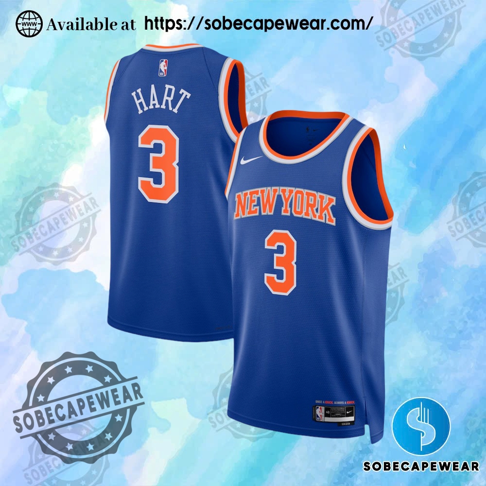 What’s New in Jerseys? A Full Rundown of Recent Launches 16 Unisex New York Knicks Josh Hart Nike Blue Swingman Player Jersey