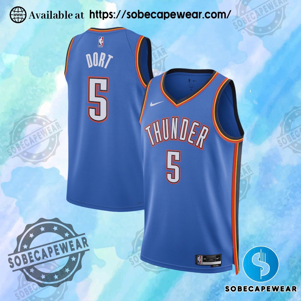 What’s New in Jerseys? A Full Rundown of Recent Launches 17 Unisex Oklahoma City Thunder Luguentz Dort Nike Blue Swingman Player Jersey
