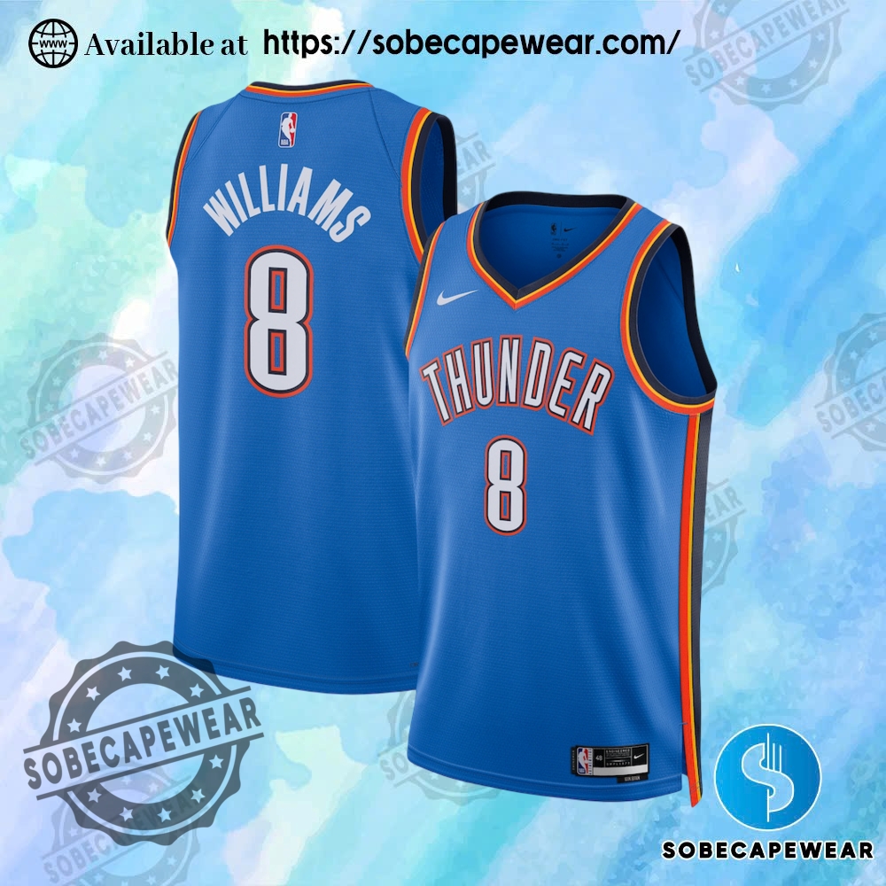 What’s New in Jerseys? A Full Rundown of Recent Launches 25 Unisex Oklahoma City Thunder Jalen Williams Nike Blue Swingman Player Jersey