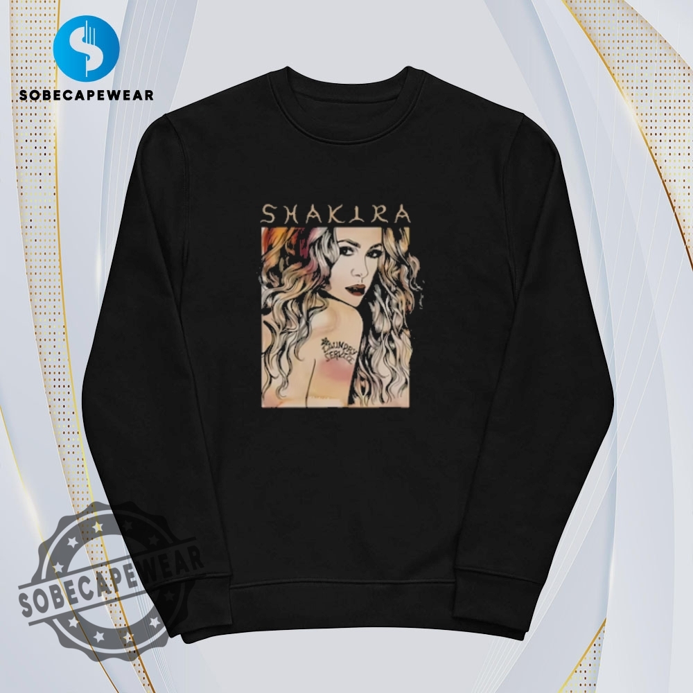 Shakira Singer Art Shirt Hoodie Sweatshirt Vintage 5 Shakira Singer Art Shirt Hoodie Sweatshirt Vintage