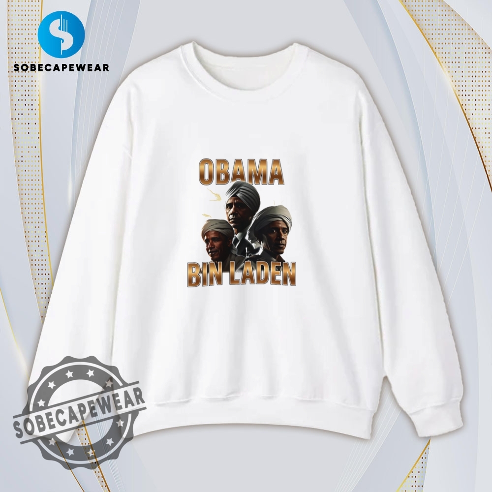 Obama Bin Laden Shirt Hoodie Sweatshirt Vintage 5 Obama Bin Laden Shirt Hoodie Sweatshirt Vintage