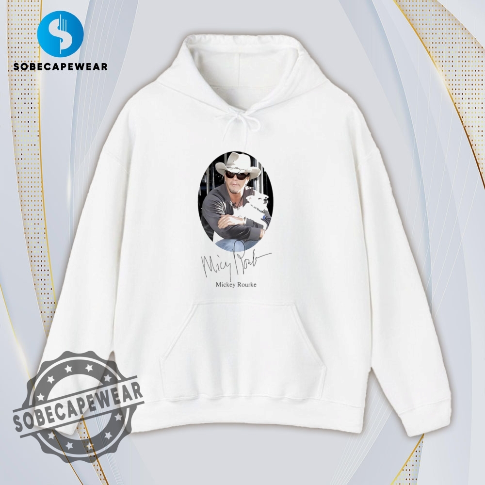 Mickey Rourke Signature Shirt Hoodie Sweatshirt Vintage 4 Mickey Rourke signature Shirt Hoodie Sweatshirt Vintage